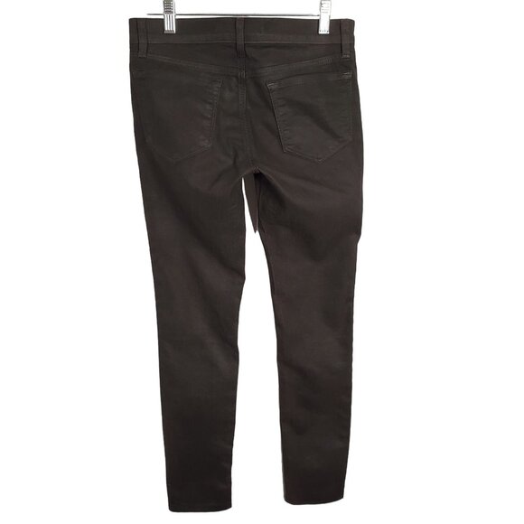 J Brand Womens Size 26 Jeans Pants Leggings Skinny Stretch Coated 901596 Mocha - Picture 2 of 12